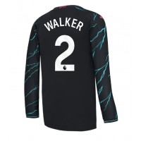 Echipament fotbal Manchester City Kyle Walker #2 Tricou Treilea 2023-24 maneca lunga